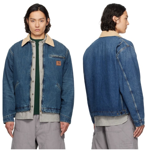 Carhartt Work In Progress OG Detroit Denim Jacket - Picture 1 of 12